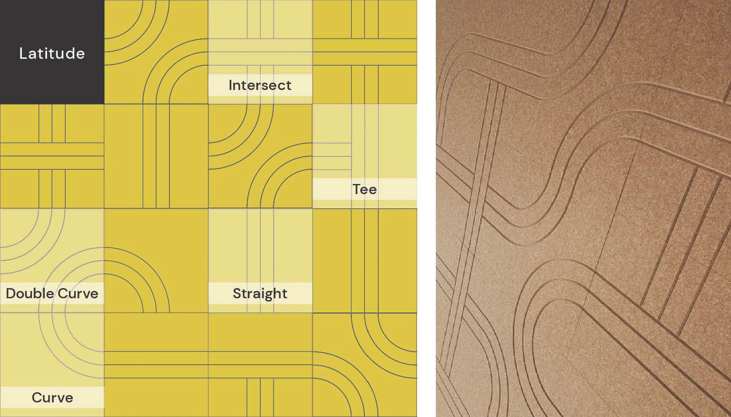 Shape Shift Groove: Latitude Felt Panel System π¨π¦ πΊπΈ
