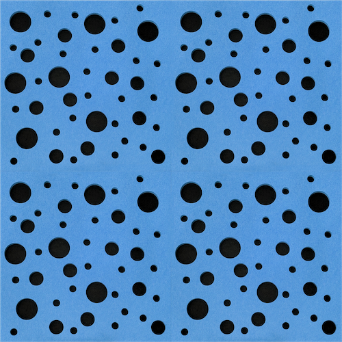 Shape Shift Reveal: Halftone Felt Wall Panel System π¨π¦ πΊπΈ