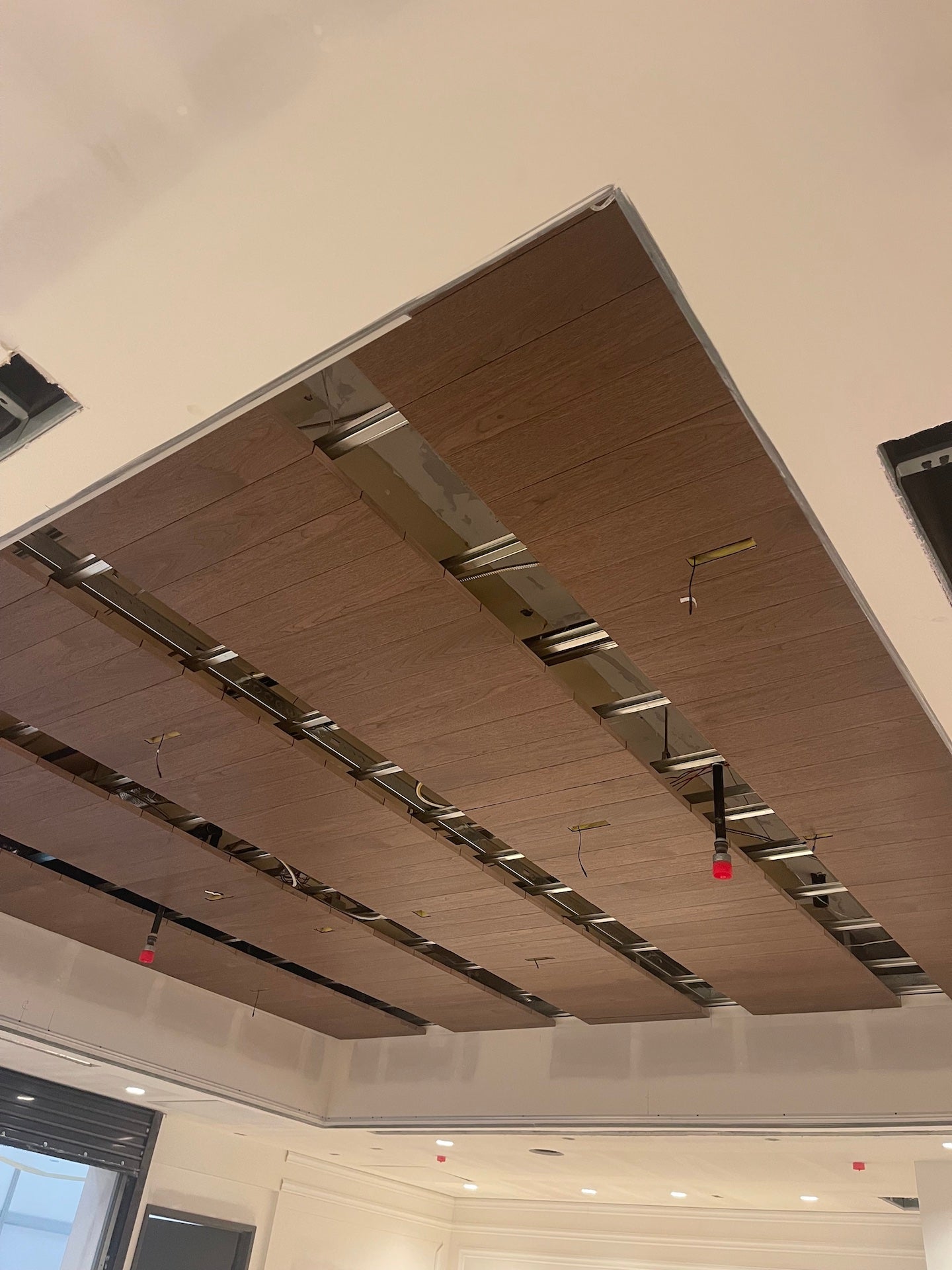 Aoudi Acoustic Wood Plank Ceiling System 🇨🇦 🇺🇸