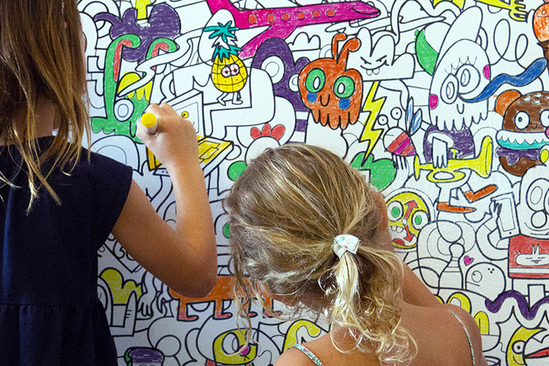 Dry Erase Colouring Decal 🇨🇦